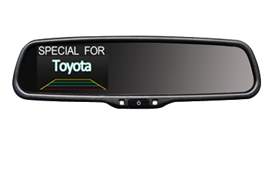 AK-035LA01 Rückspiegel mit 3,5 Zoll Monitor speziell für Toyota